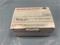 100 ROUND WINCHESTER VALUE PACK 9MM LUGER AMMO