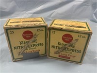 (2) BOXES REMINGTON KLEEN BORE NITRO EXPRESS