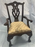 NICE EARLY VICTORIAN STYLE SALESMAN SAMPLE CHAIR