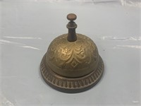 EARLY BRASS / METAL ORNATE COUNTERTOP BELL