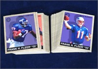 65 Assorted 1997 Fleer Goudey Football Cards