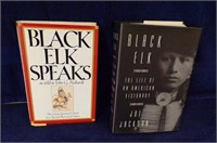 2 BOOKS-BLACK ELK SPEAKS AND....