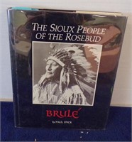 BOOK-THE SIOUX PEOPLE OF ROSEBUD, BRULE`....