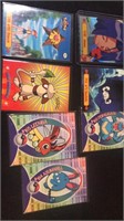 Pokémon TV Animated Sticker ; Puzzle Backs