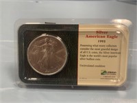 1993 SILVER AMERICAN EAGLE PURE SILVER US $1