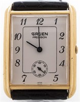 Vintage Gruen Gold-Tone Stainless Steel Watch