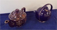 (2) TEAPOTS, ONE IS HALL