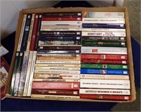 BOX OF APPROX 59 LOUIS L'AMORE PAPERBACK BOOKS