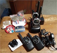 Walkie Talkies & Small Misc Items