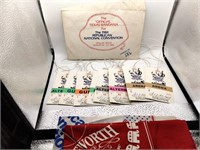 1984 official rnc  tickets and bandanas