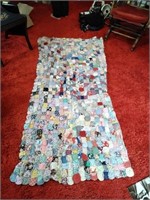 Large patchwork quilt