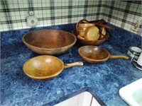 Woodenware lot