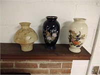 3 vases 11 inches
