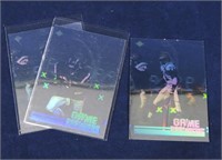 1991 Upper Deck Game Breakers 2x GB8 1x GB7