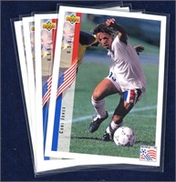 4x 1994 Upper Deck Cobi Jones PR2 Soccer Cards