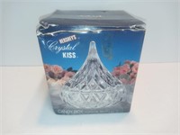 1994 Hershey's Crystal Kiss Candy Dish