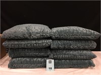 8 KIt Trefoil Faux Fur Pillow Shells (Trooper)