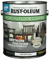 Lot of 2 Porch and Floor Finish, Satin Finish