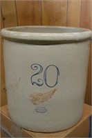 20 Gallon Red Wing Crock
