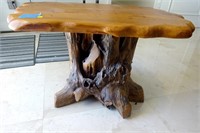 Tree Trunk Natural Wood Table
