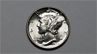 1942 Mercury Dime Uncirculated