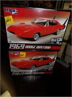 2-1969 Dodge Daytona Model Kits