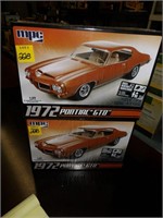 2-1972 Pontiac GTO Model Kits