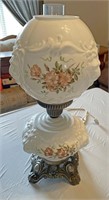 Fenton Gone with the wind style lamp with