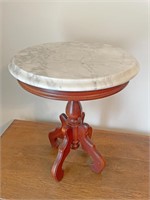 Small marble top stand