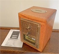 Handcrafted US post office lockboxes bank