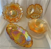 Marigold glass items