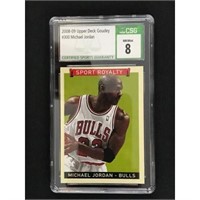 2008-09 Ud Goudey Michael Jordan Csg 8