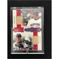 2004 Donruss A-rod/mark Teixeira Bat Card