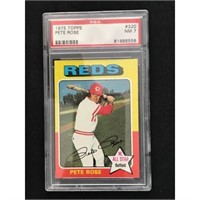 1975 Topps Pete Rose Psa 7