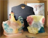 Chicken Items: California Pottery #335 planter -