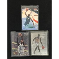 Three Vintage Kevin Garnett Cards