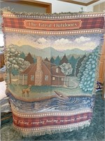 The great outdoors throw