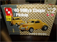 '40 Willies Coupe Model Kit--Opened