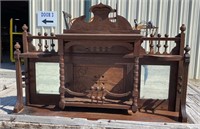 Antique Pump Organ Top Display