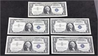 5-1957 $1 Silver Certificate Notes