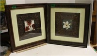 2 Decorative Floral Prints