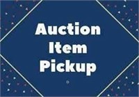 AUCTION & PICK UP INFO (READ BEFORE BIDDING)