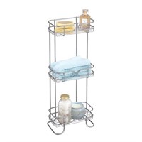 iDesign Wire 3-Shelf Rectangular Shower Caddy