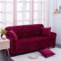 Vintage Embossed Flower Velvet Plush Sofa Cover