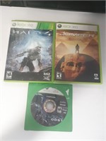 Rare Halo 3 4 Lot for xbox 360 and Jumper