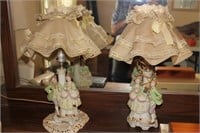 Lot of 4 Vintage Lamps