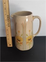 Vintage Ceramic Pitcher - Numbered