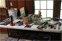 Table Full of Tools, Hardware & More