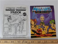 1980's He-Man Mini Comic and Instructions
