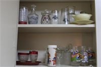 Lot of Glassware and Serving Items